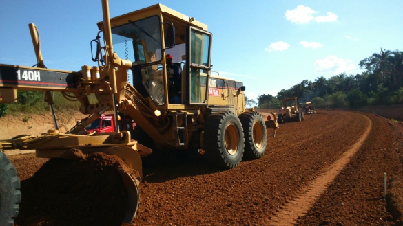   												Obras do Rodoanel de Teresina						 (Foto:Ascom Setrans)					