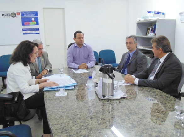 Reunio da CGE com o MP e Cmara						 (Foto:Ascom CGE)