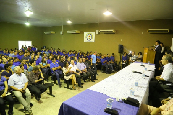   												Aula inaugural do Curso de Formao dos guardas municipais de Teresina. 						 (Foto:Tavynho Neto)					