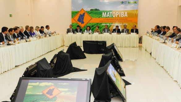   												Plano de Desenvolvimento, Inovao e Tecnologia da Regio do MATOPIBA						 (Foto:Roberto Stuckert Filho )					