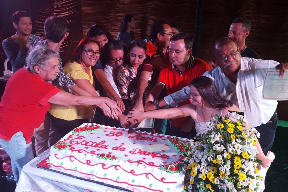   												Aniversrio de 30 anos da Escola de Dana do Estado 						 (Foto:Ascom Secult)					