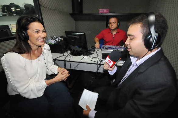   												Margarete Coelho no Fala Gestor						 (Foto:Marcelo Cardoso)					