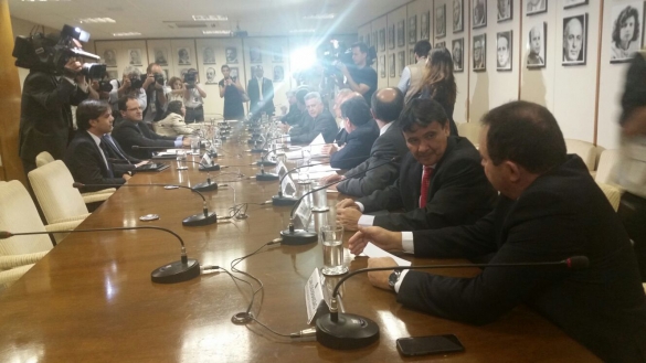 Reunio de governadores se renem para apresentar propostas						 (Foto:Ana Costa)