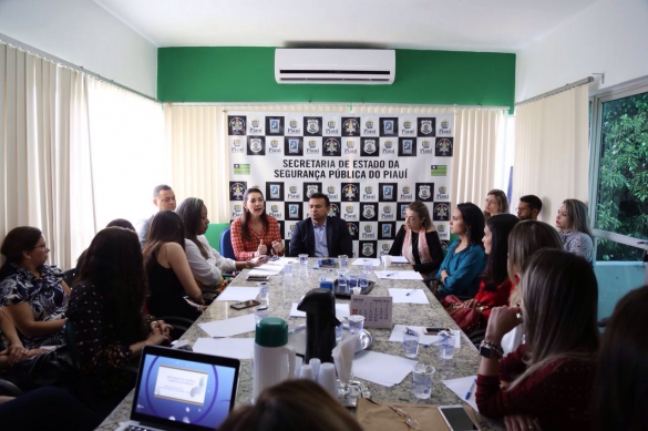   												Delegadas do Piau elaboram protocolo de atendimento a vtimas de estupro						 (Foto:Tavynho Neto/Ascom SSP)					