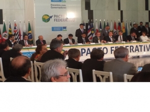 Encontro dos Governadores - Pacto Federativo						 (Foto:CCom)