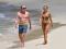 ROBERTO JUSTUS E ANA PAULA SIEBERT SO CLICADOS EM PRAIA DE ST. BARTHS.