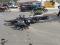 VDEO: acidente entre caminhonete e motocicleta deixa cabo da ROCAM ferido em Teresina.