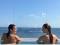 Mariana Ximenes posta foto de topless com Bruna Marquezine em Ibiza.