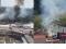 Inc�ndio em vegeta��o provoca fuma�a pr�ximo a shopping em Teresina.